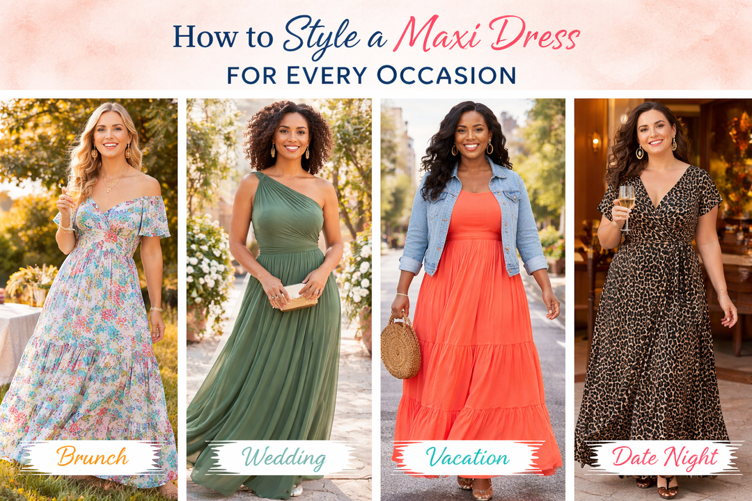 How to style a maxi dress for every occasion — Brunch, Wedding, Vacation, Date Night | Nuchic