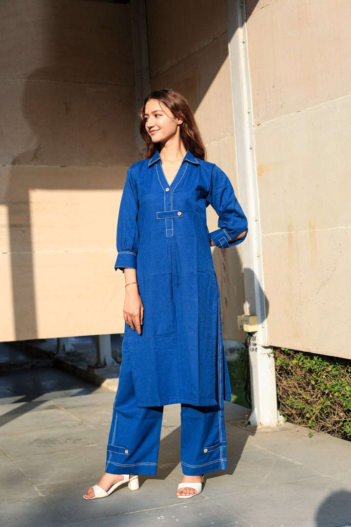 Classic Indigo Tunic set