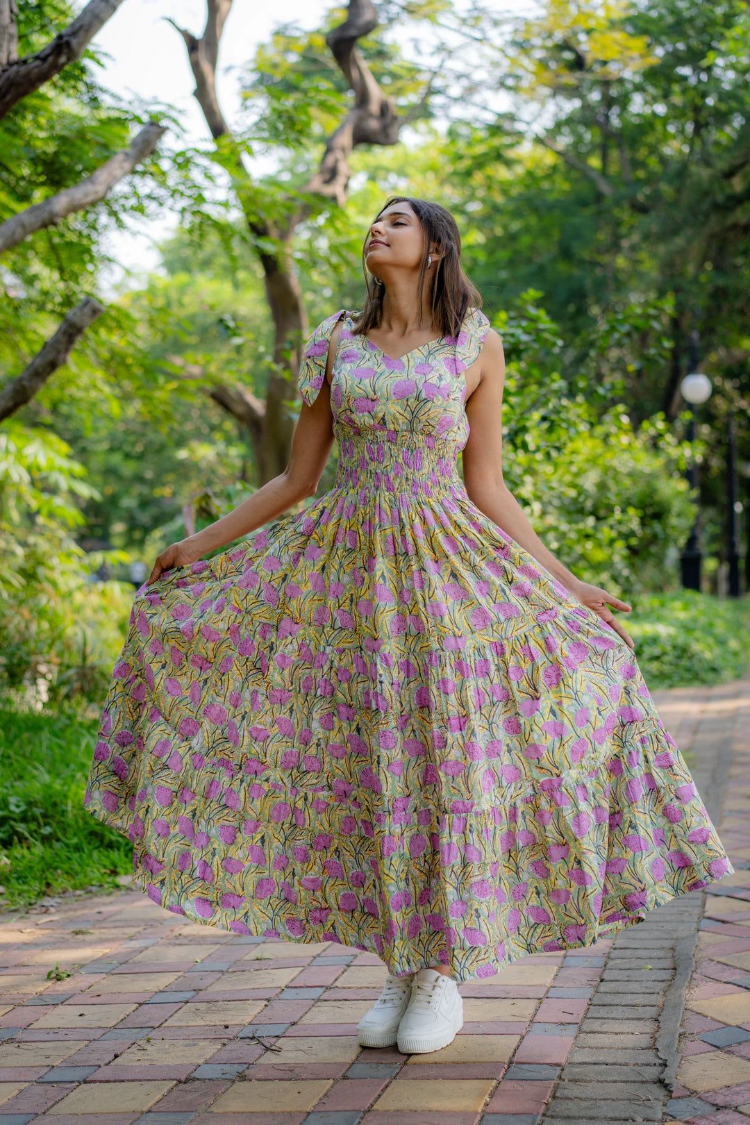 Wild Iris Maxi