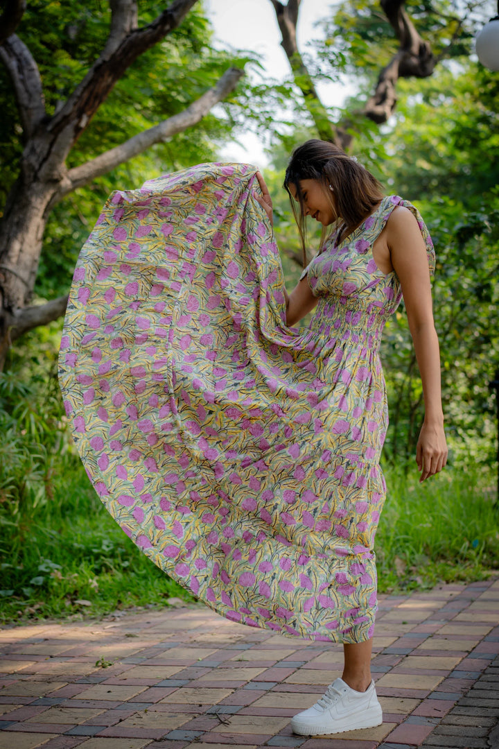 Wild Iris Maxi