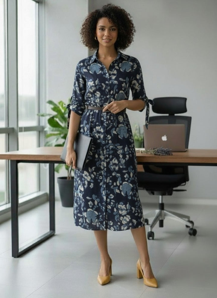 Indigo Workday Midi