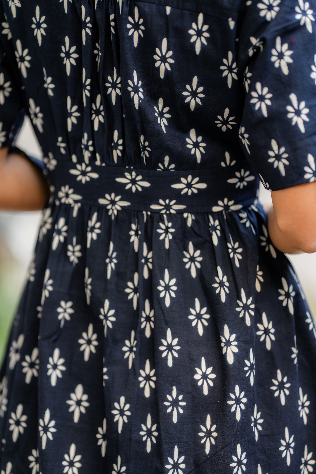 Button Down Dress - Black