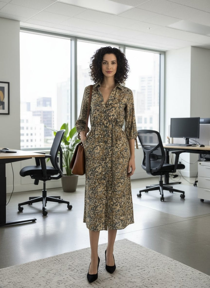 Kalamkari All Day Dress