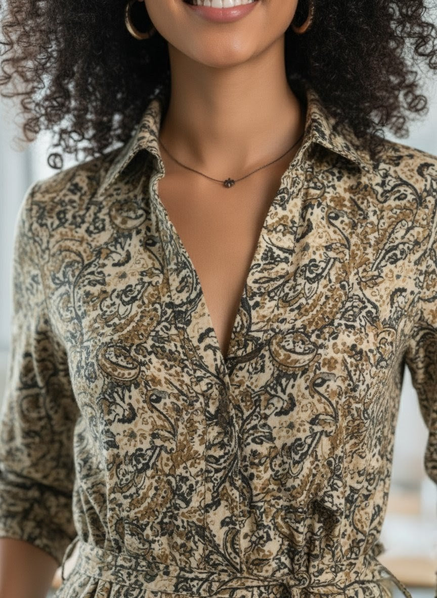 Kalamkari All Day Dress